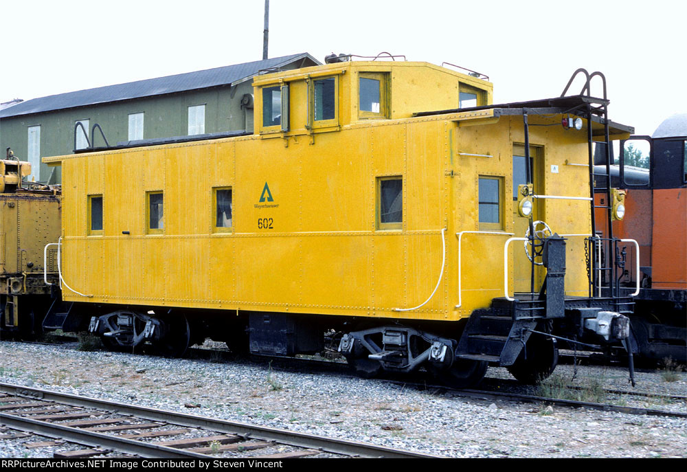 Weyerhaeuser caboose WTCX #602